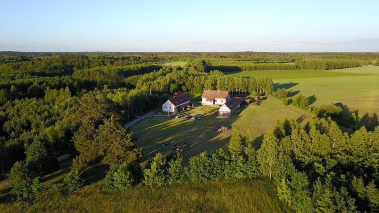 Ferienwohnung Gdzie Diabel Mowi Dobranoc Pisz Exterior foto