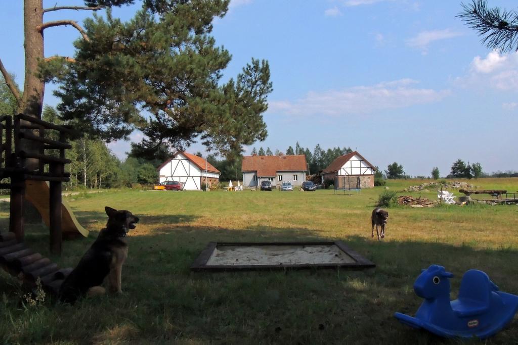 Ferienwohnung Gdzie Diabel Mowi Dobranoc Pisz Exterior foto